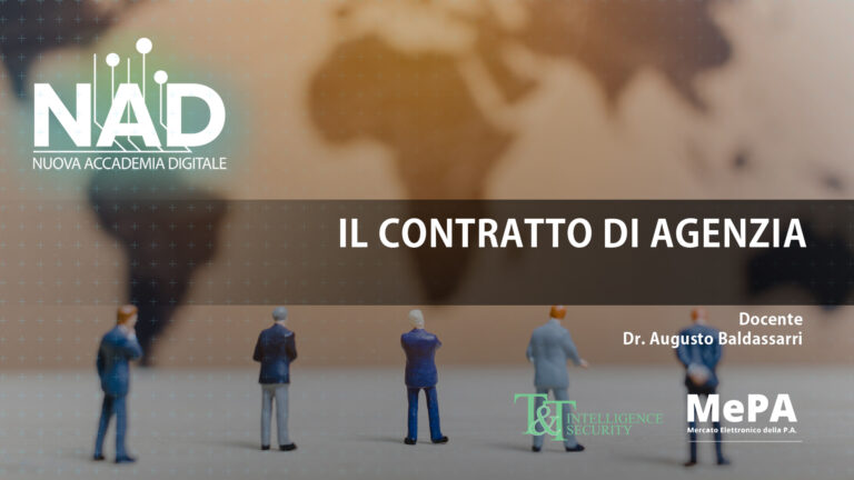 Il contratto di agenzia